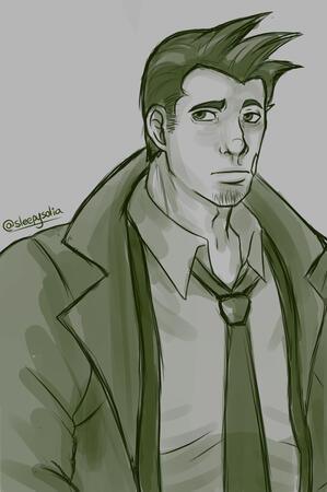 C: Dick Gumshoe (Ace Attorney)