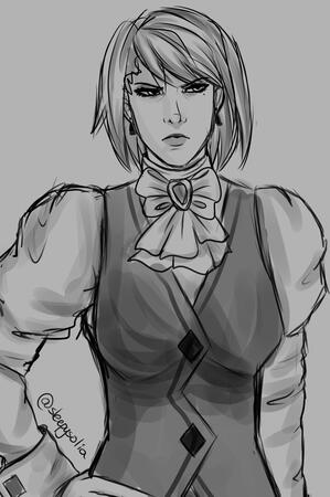 C: Franziska von Karma (Ace Attorney)